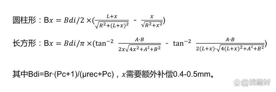 永磁材料表磁计算(摘自网络)-表磁测量用GM500高斯计(图4) 永磁材料表磁计算(摘自网络)-表磁测量用GM500高斯计(图4)